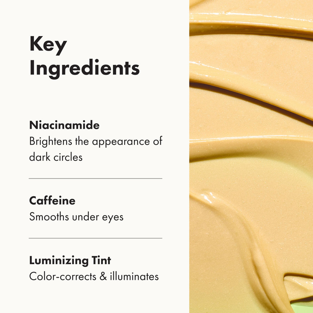 Precise application of Bright Eyes with its tip for blending