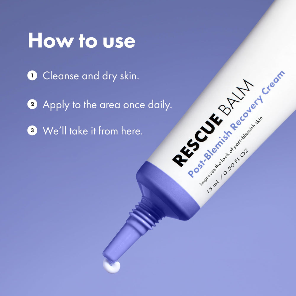 Hero Cosmetics Rescue Balm consistency close-up evokes rich yet easily absorbed texture