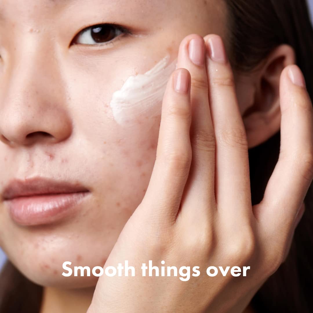 HERO COSMETICS Rescue Retinol being applied to face for nighttime renewal.