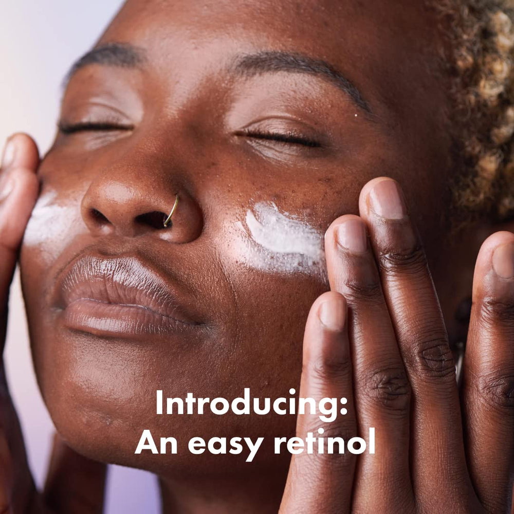 HERO COSMETICS Rescue Retinol cream texture close-up promoting gentle renewal.