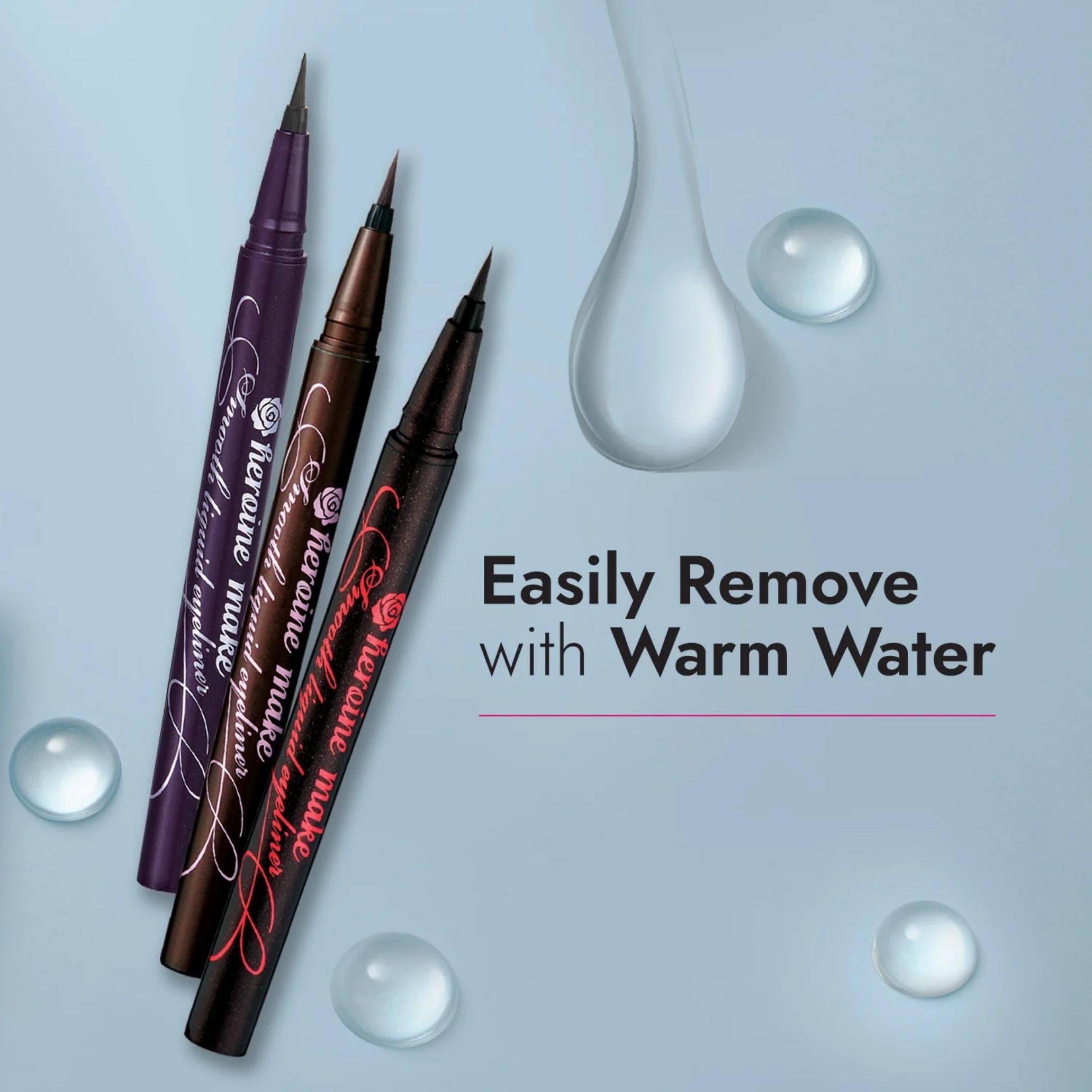 Heroine Make hypoallergenic eyeliner suitable for sensitive eyes and daily use.