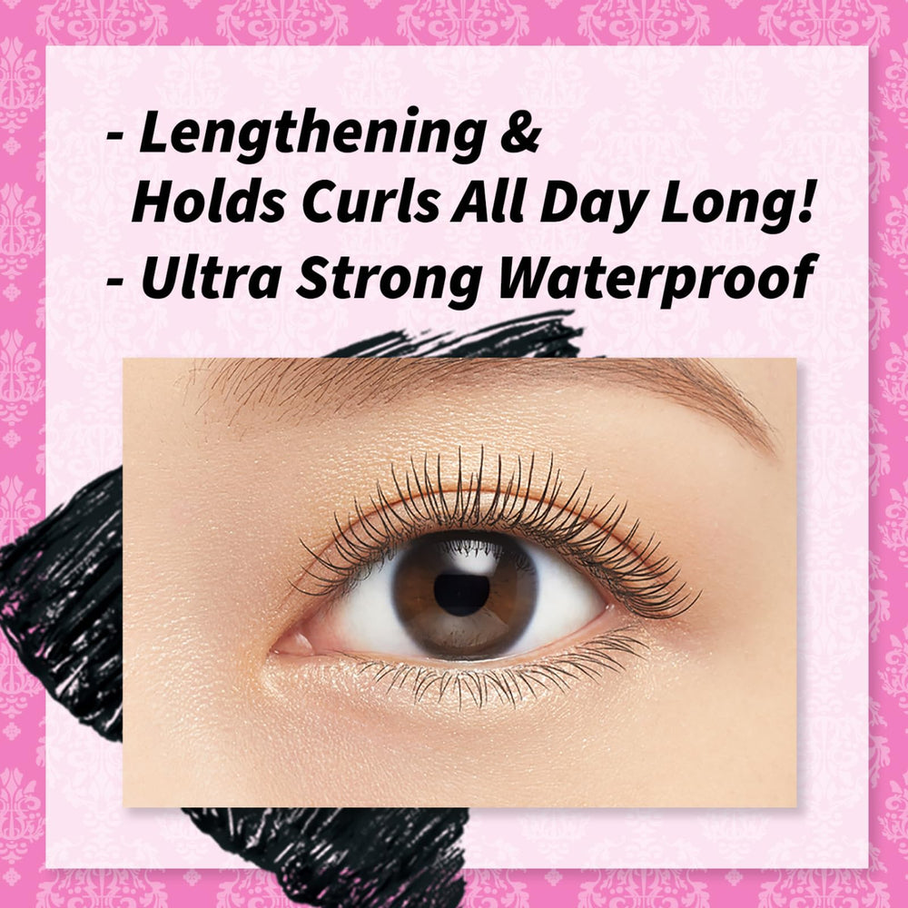 Heroine Make lash care formula with Camellia and Argan oils nourishes lashes.