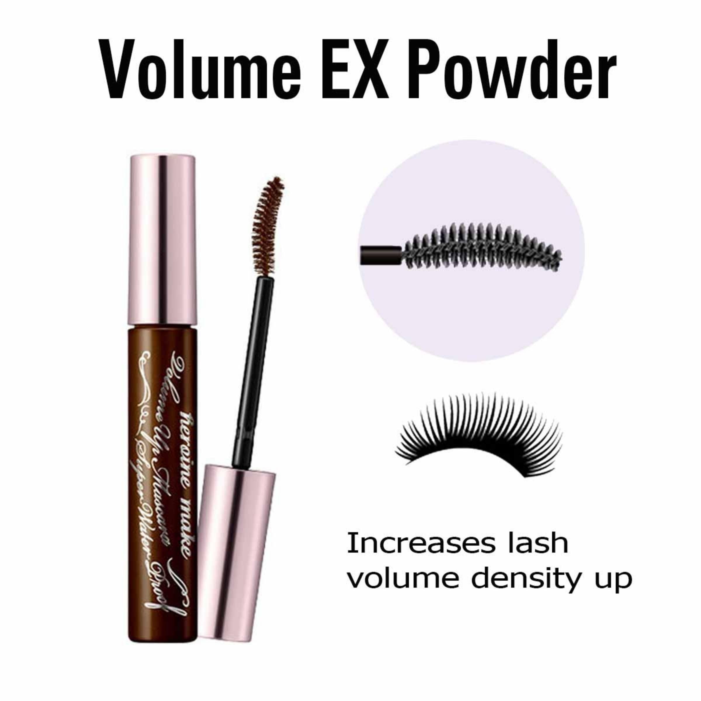 Heroine Make long-lasting mascara hold from morning to night.