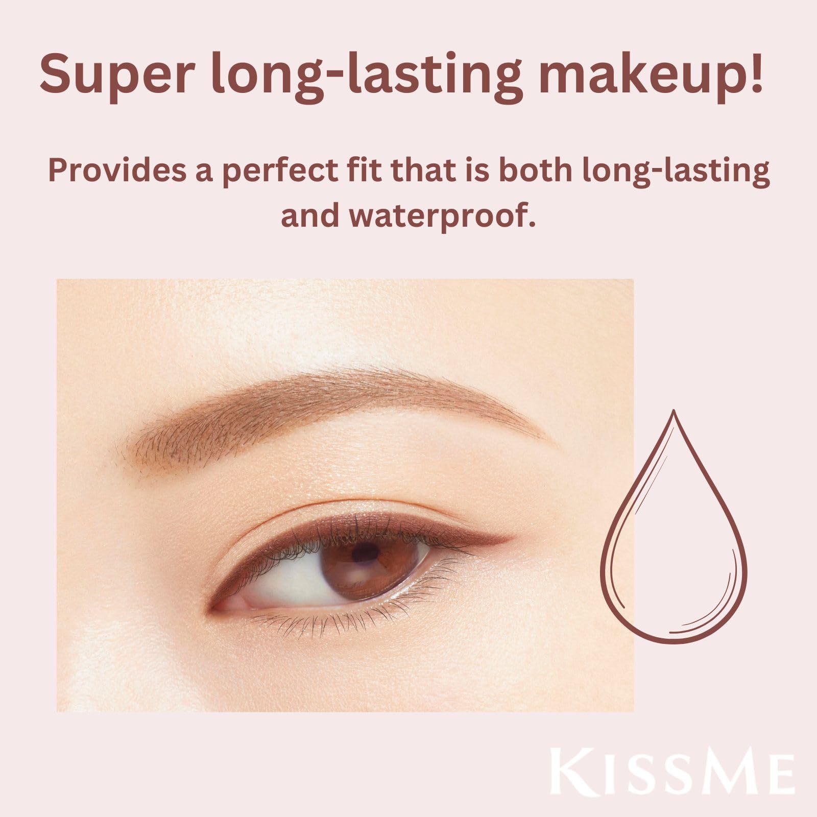 Heroine Make Rose Brown twist-up mechanism keeps tip ready for reapplication.