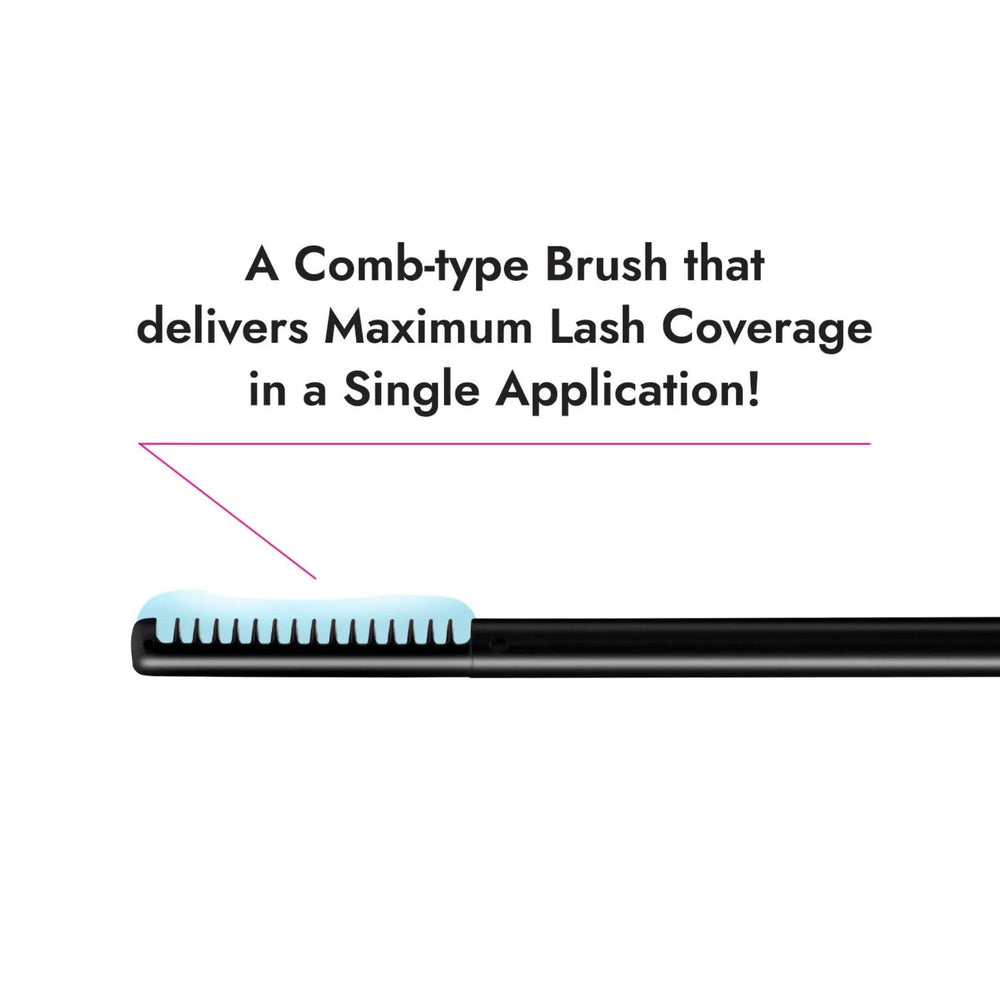 Heroine Make Speedy Mascara Remover brush coats lashes for precise, gentle removal