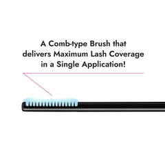 Heroine Make Speedy Mascara Remover brush coats lashes for precise, gentle removal