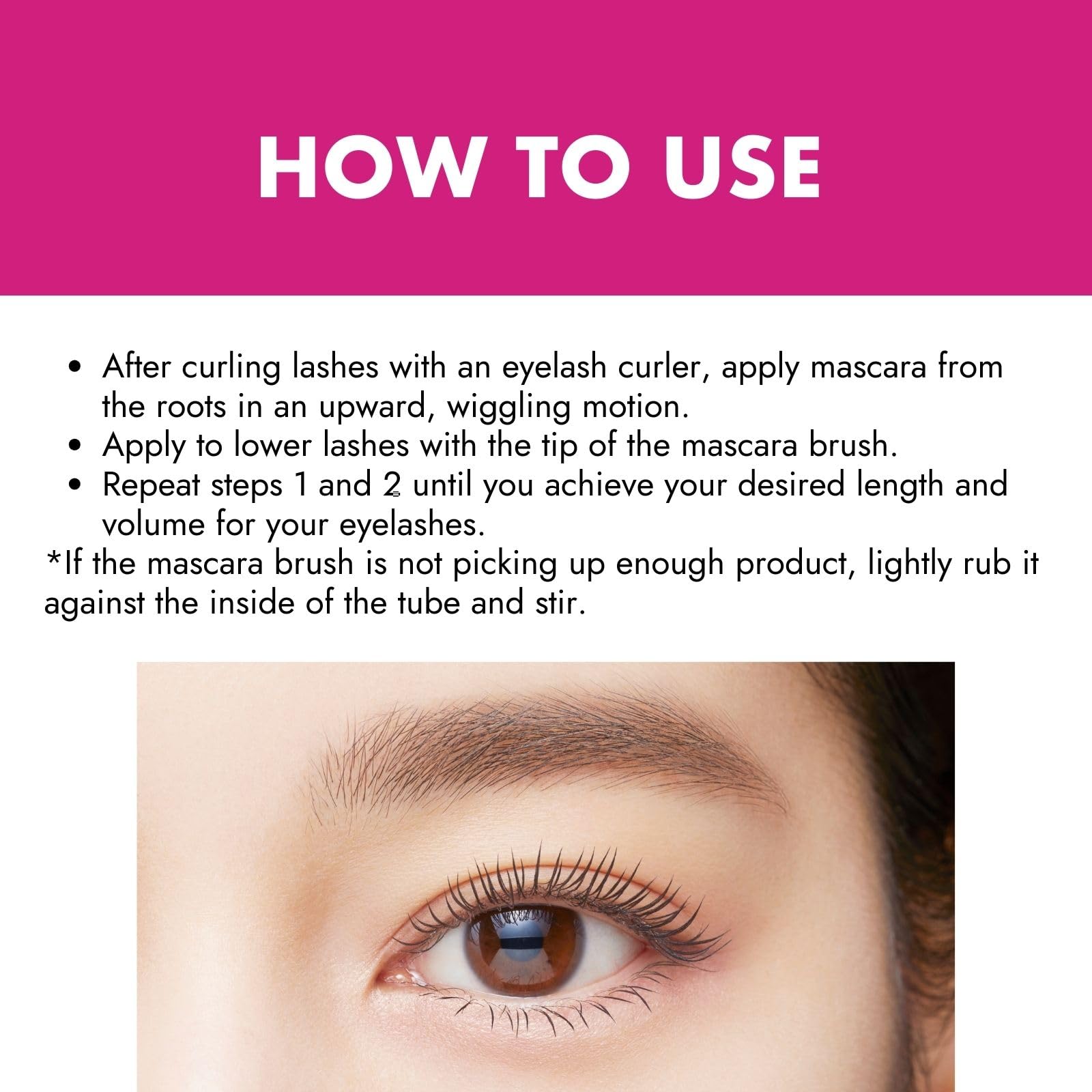 Heroine Make Mascara Remover for gentle, complete removal.