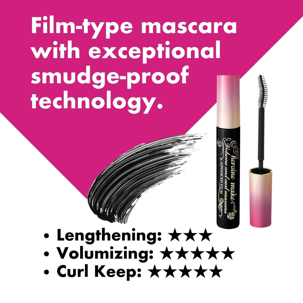 Heroine Make Tubing Mascara Wild Rose Oil nourishes while adding volume.