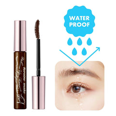 Heroine Make Mascara curvy brush application boosts curl and length