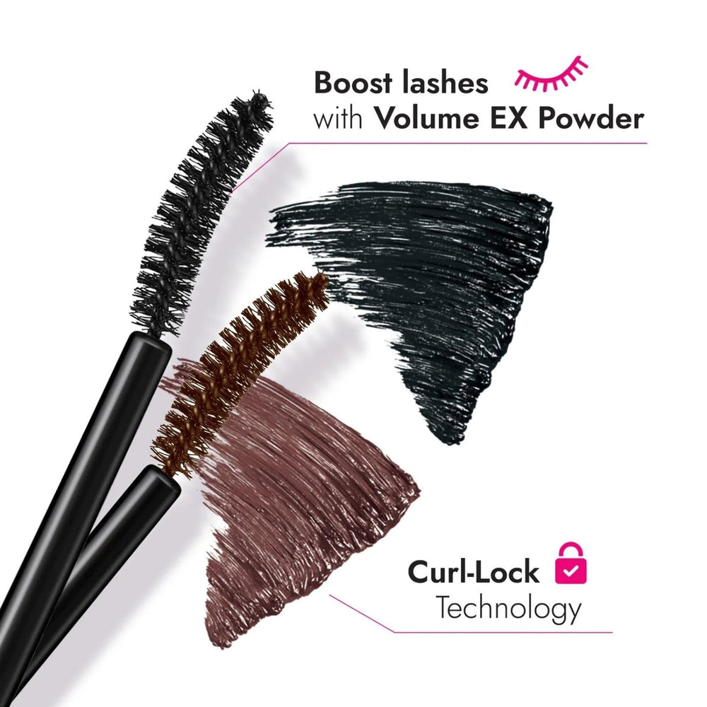 Heroine Make Mascara waterproof formula resists sweat and humidity