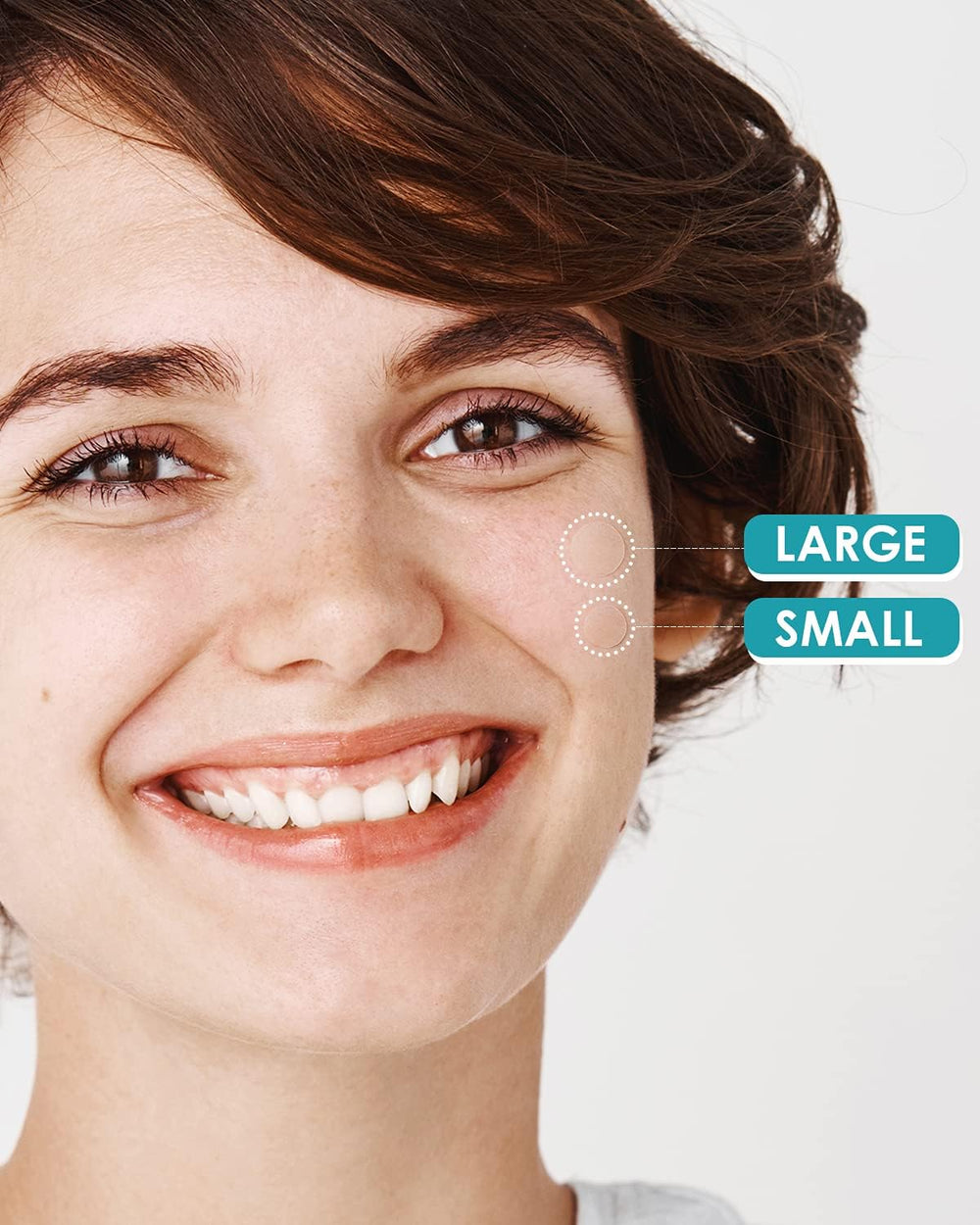 HeroLabs patch applied on multiple skin tones, inclusive solution for blemish coverage.