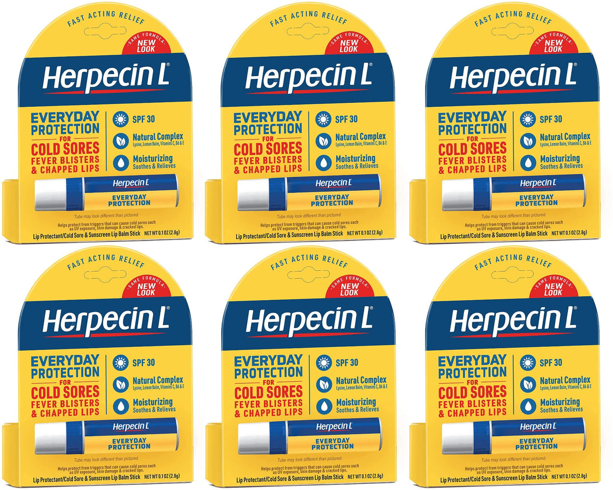 Herpecin-L compact lip balm in a pocket-sized tube for daily lip protection
