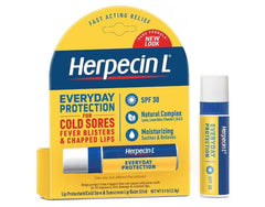 Herpecin-L dimethicone barrier helps retain lip moisture