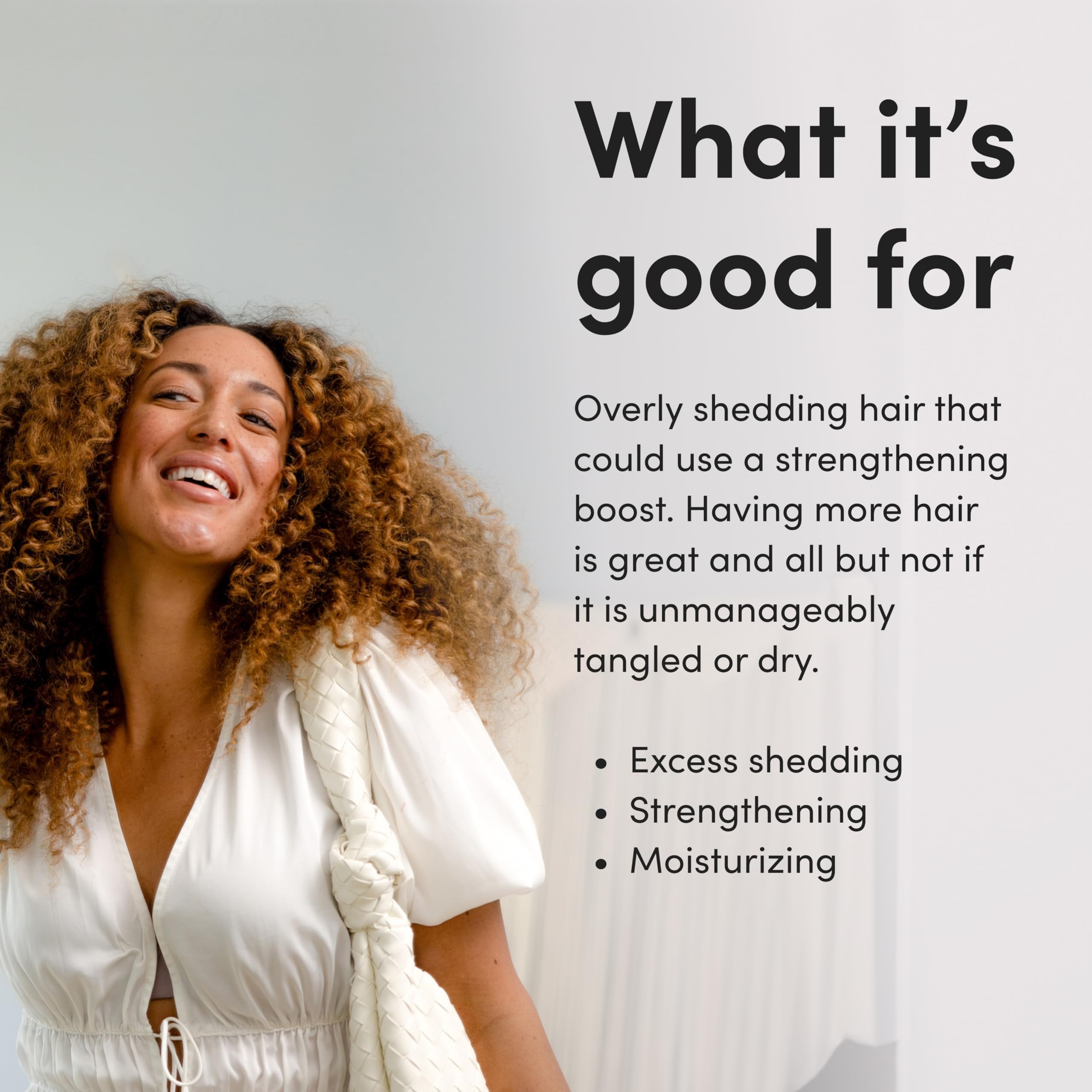 Foaming lather action showing rich cleansing foam for scalp and hair