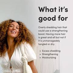 Foaming lather action showing rich cleansing foam for scalp and hair