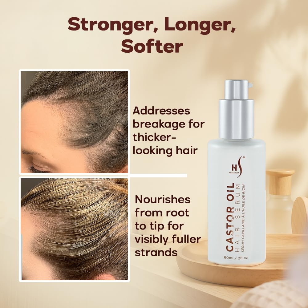 HerStyler Argan oil component adds softness and manageability