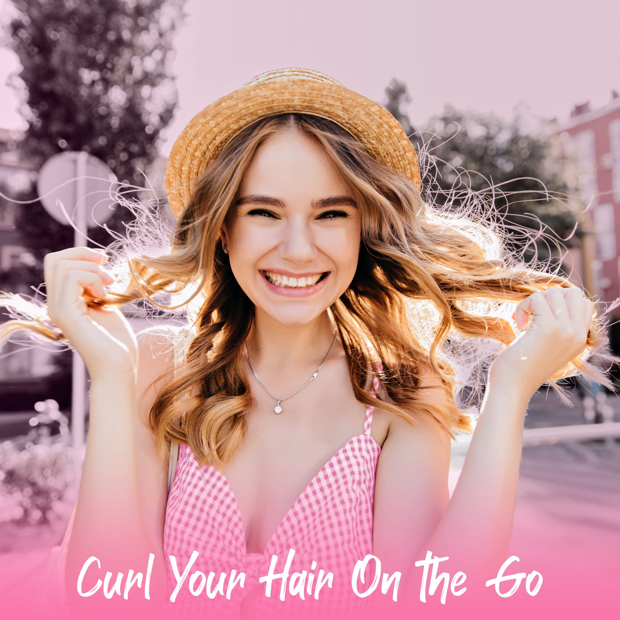 Herstyler Baby Curls wand compact for travel and on-the-go styling