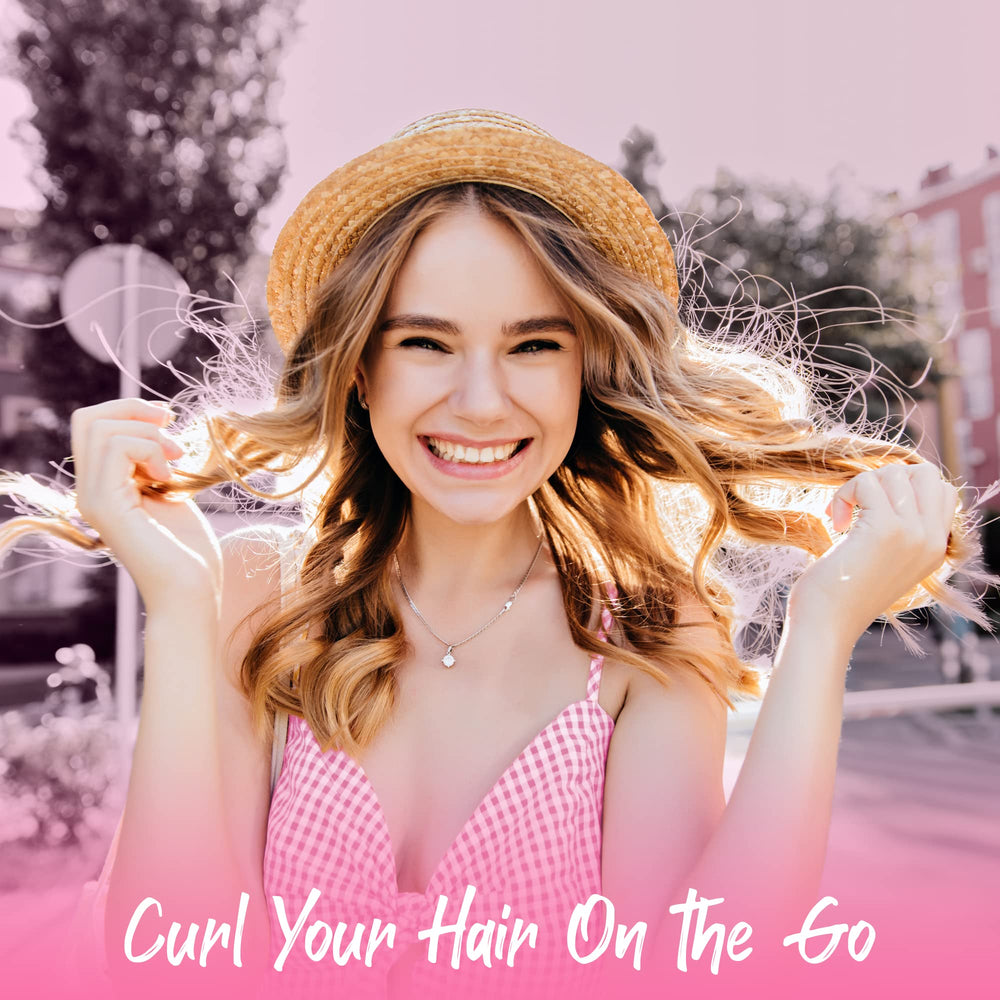 Herstyler Baby Curls wand compact for travel and on-the-go styling