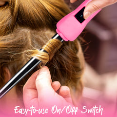 Herstyler Baby Curls wand half-inch barrel enables classic tight curls