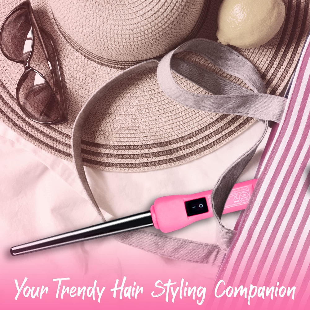 Herstyler Baby Curls wand quick heat makes styling faster