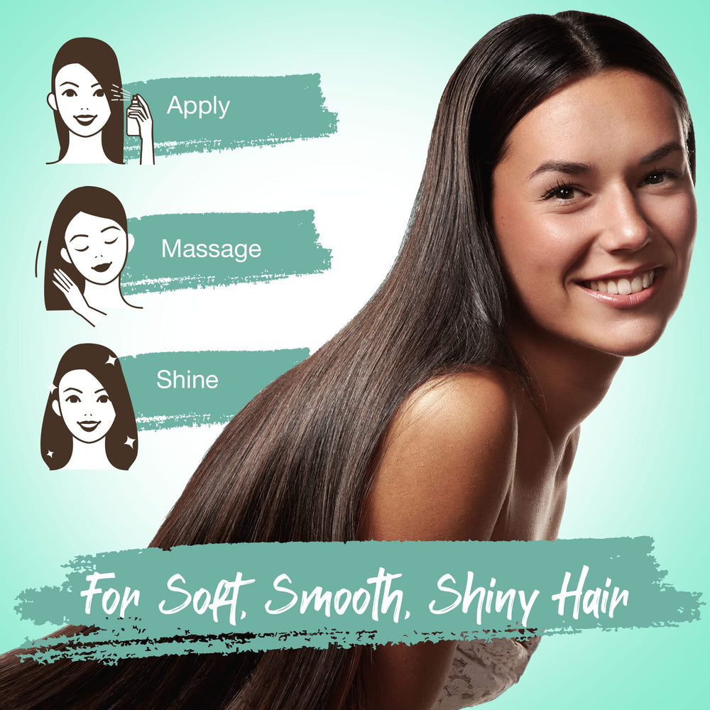 HerStyler Biotin Hair Serum on dyed hair without color fade