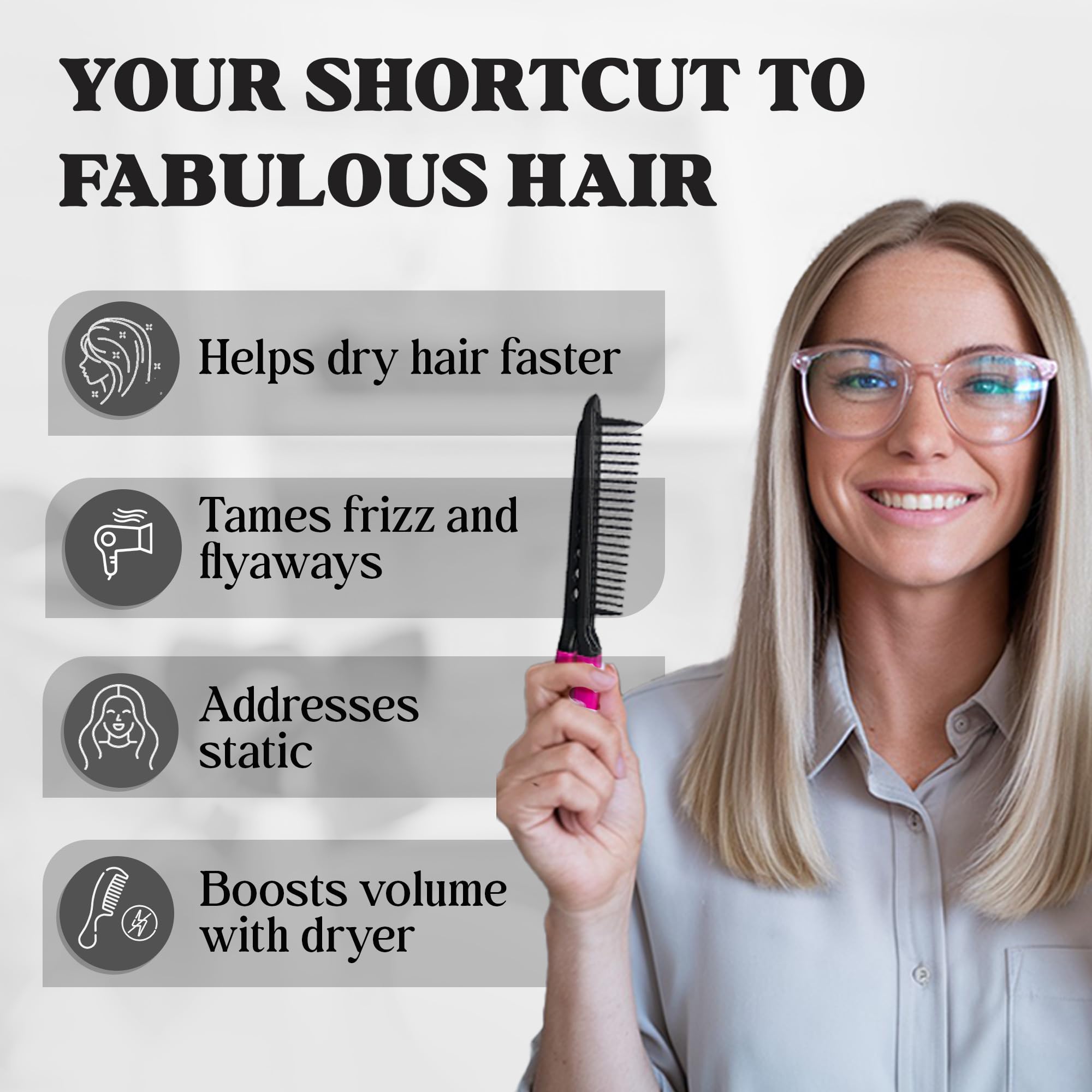 HerStyler compact straightening tool ideal for on-the-go styling.