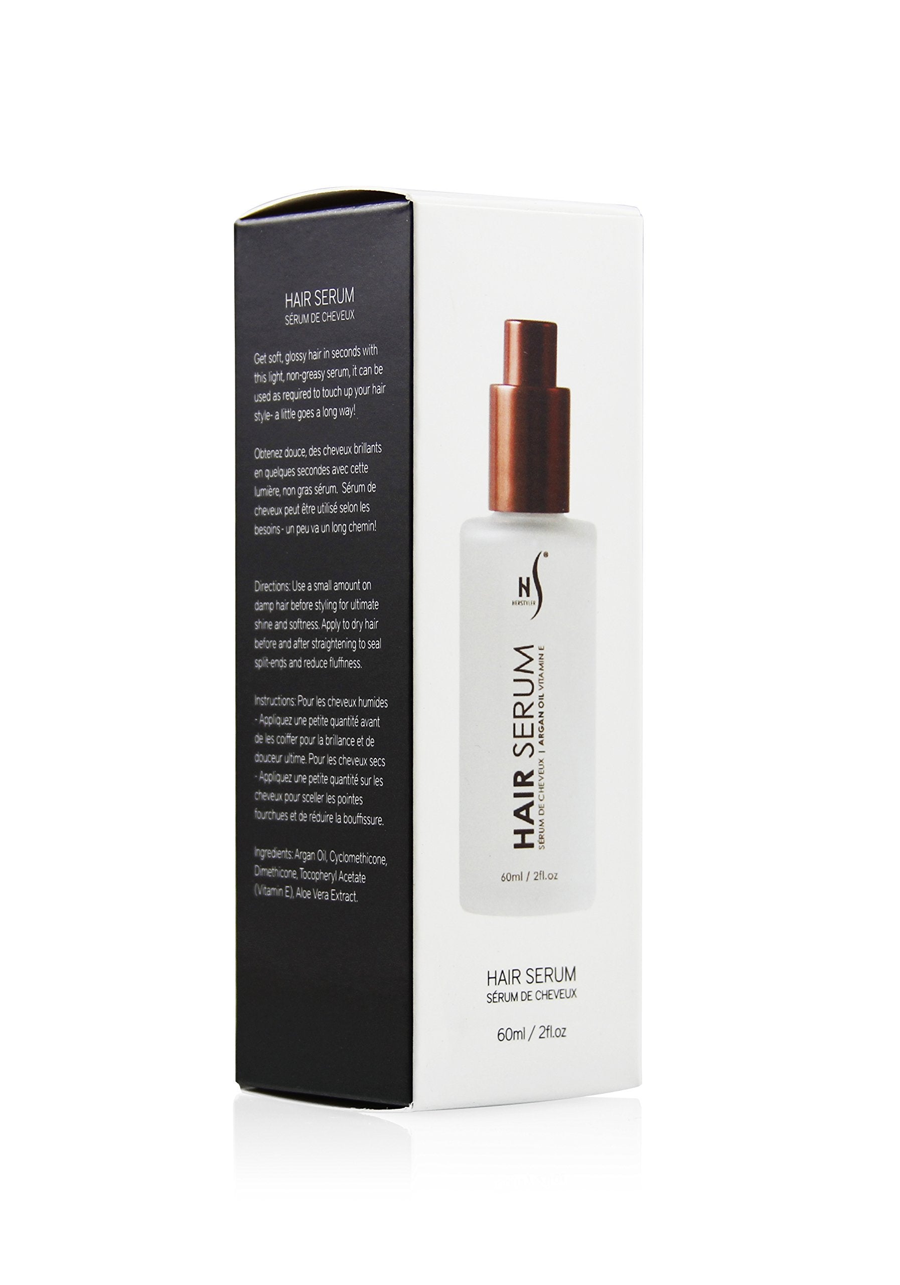 HerStyler Serum aroma leaves a gentle fragrance after styling.