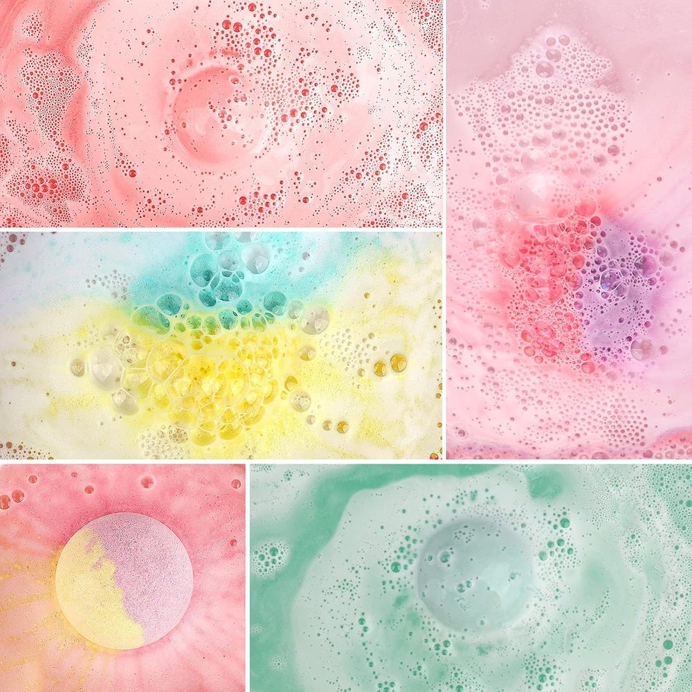 HESORIX Lavender bath bomb offers calming notes for unwinding after a long day