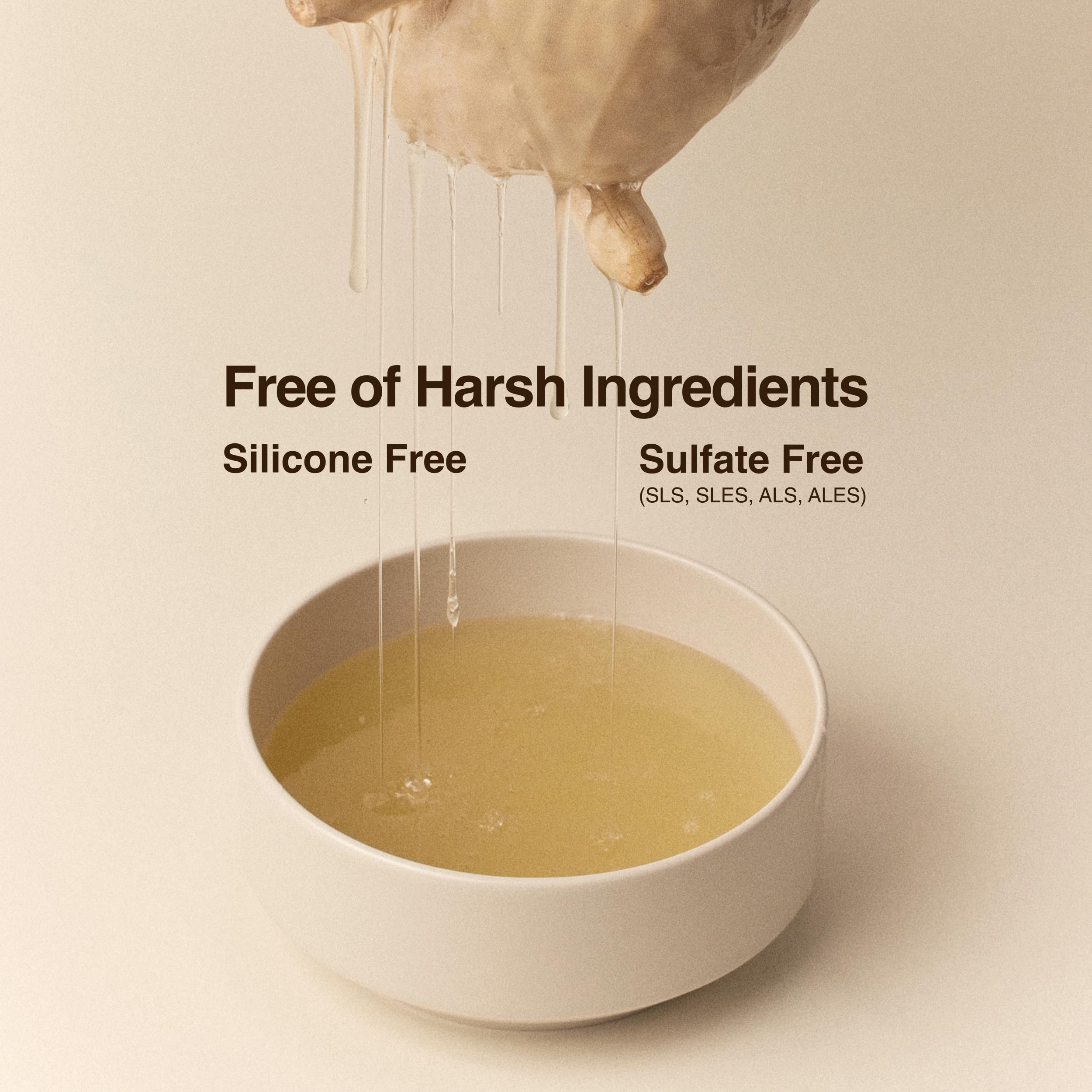 Hesul ingredient list highlights actives for scalp care.