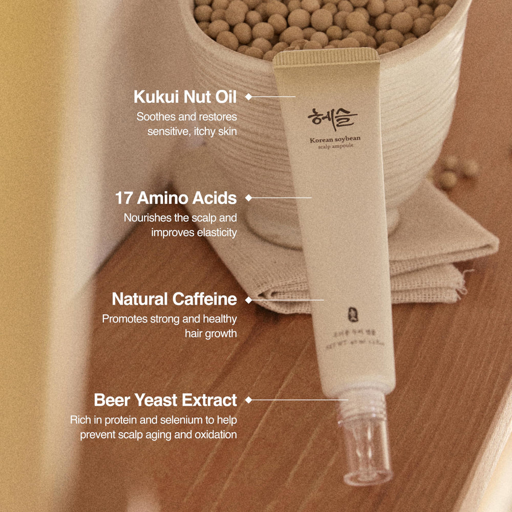 Hesul no-silicone sulfate-free composition supports clean pores.