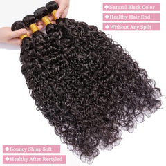 Hetnear Deep Wave Bundles 22 inch full-head look with lush curls and movement