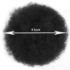 HEVAYO KISS 8-inch Afro Puff adds instant volume and texture.