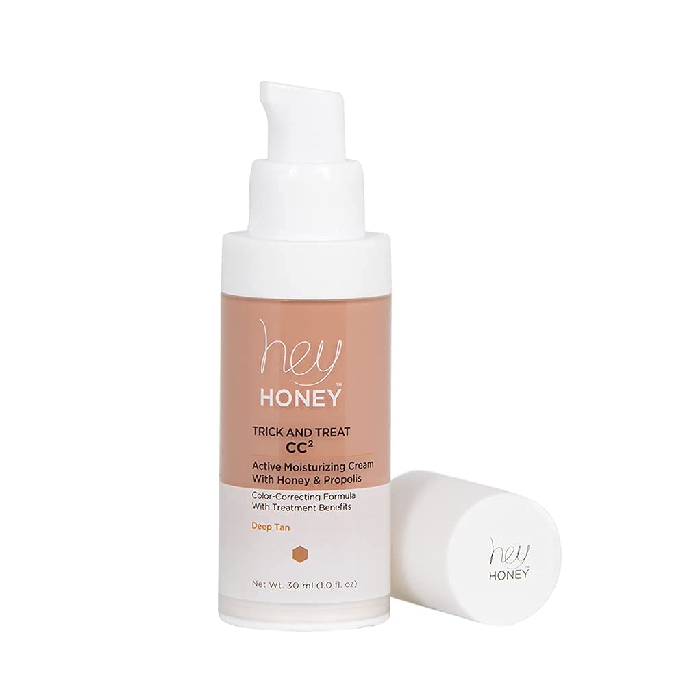 Hey Honey CC² Cream on mature skin demonstrates balanced moisture and coverage.