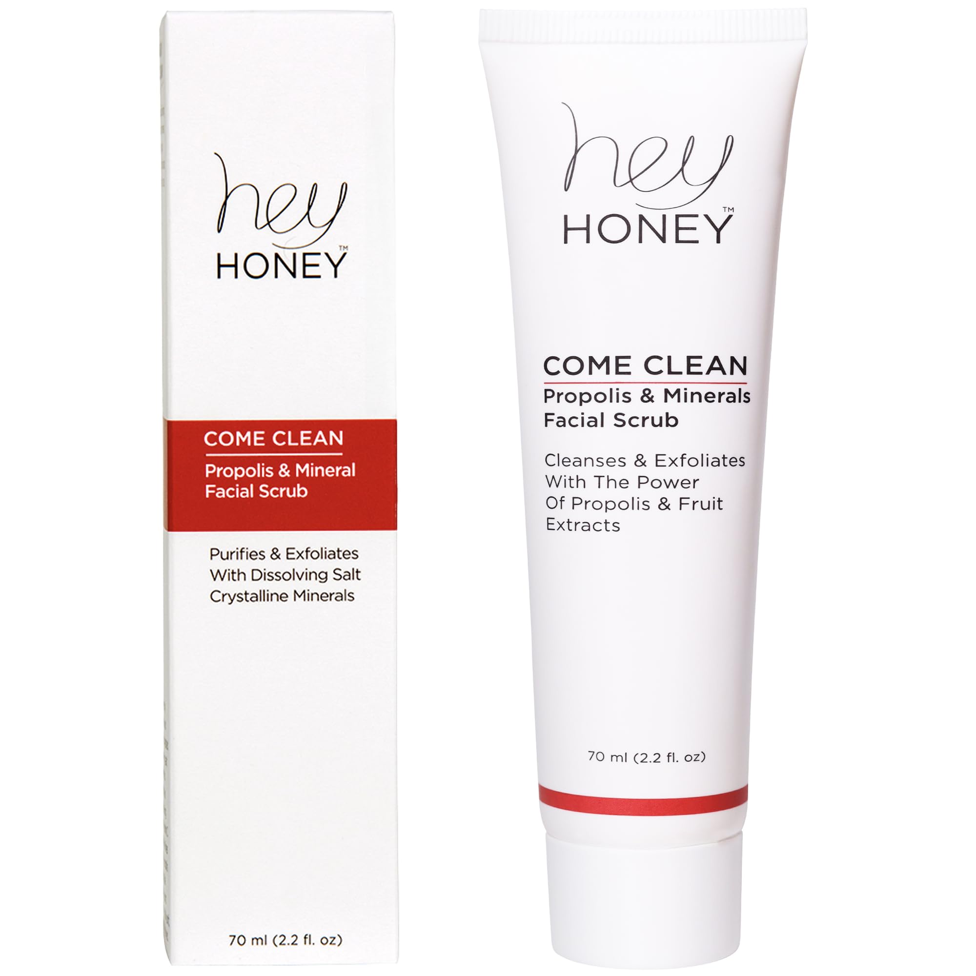 Hey Honey packaging front underscores premium, cruelty-free formulation