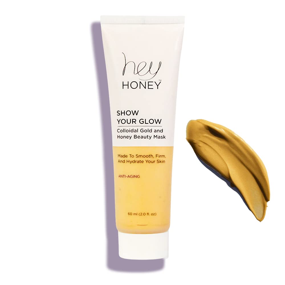 Hey Honey Show Your Glow mask in an eco-friendly sugar cane tube.