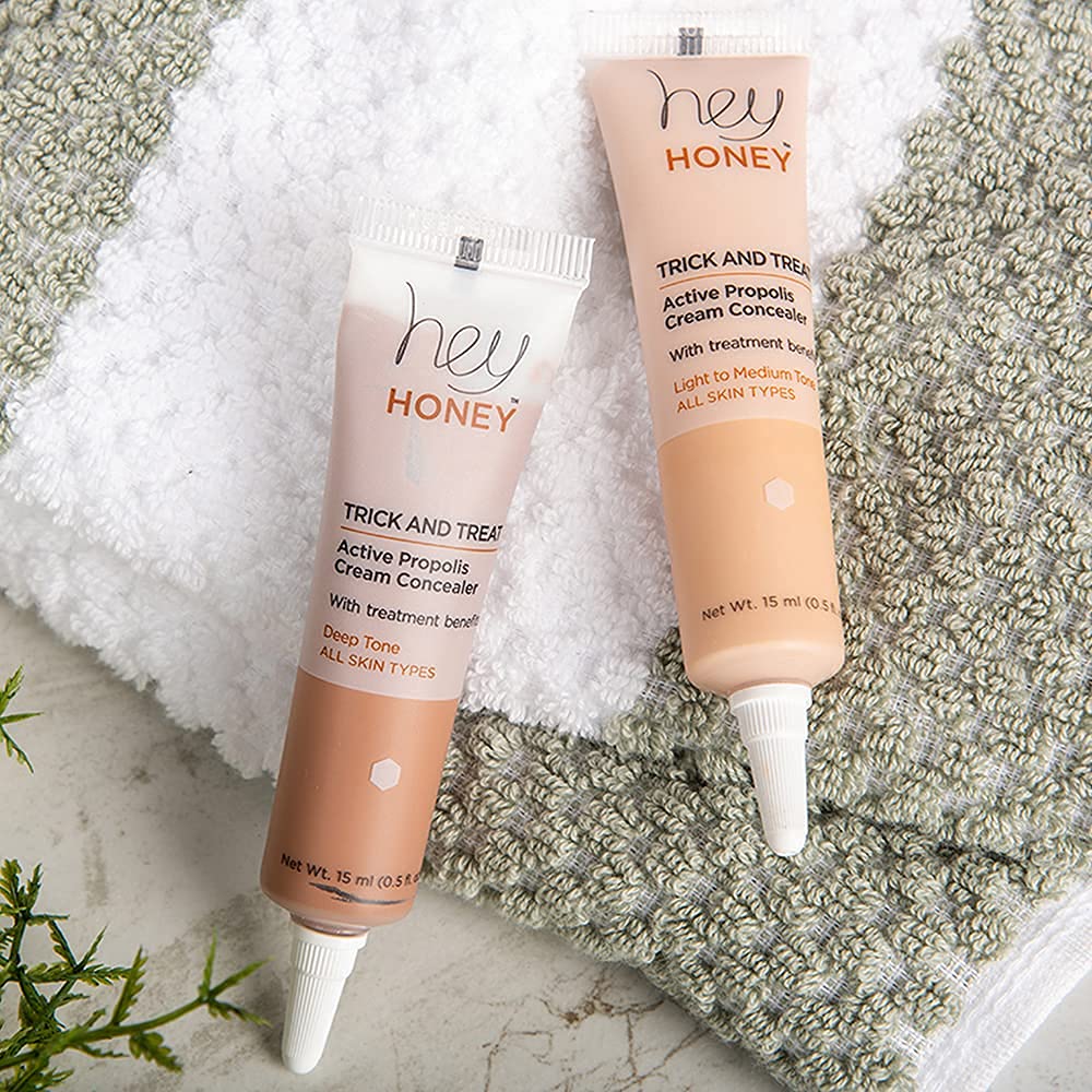 Hey Honey Trick & Treat Concealer cruelty-free formula suitable for all skin types.