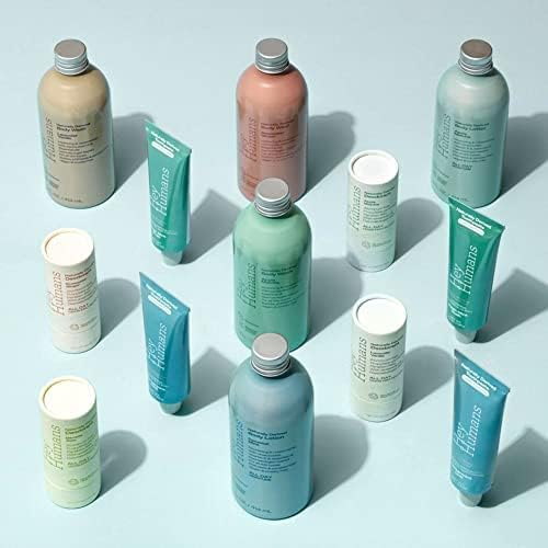 HEY HUMANS aluminum-free packaging shown with recyclable paper