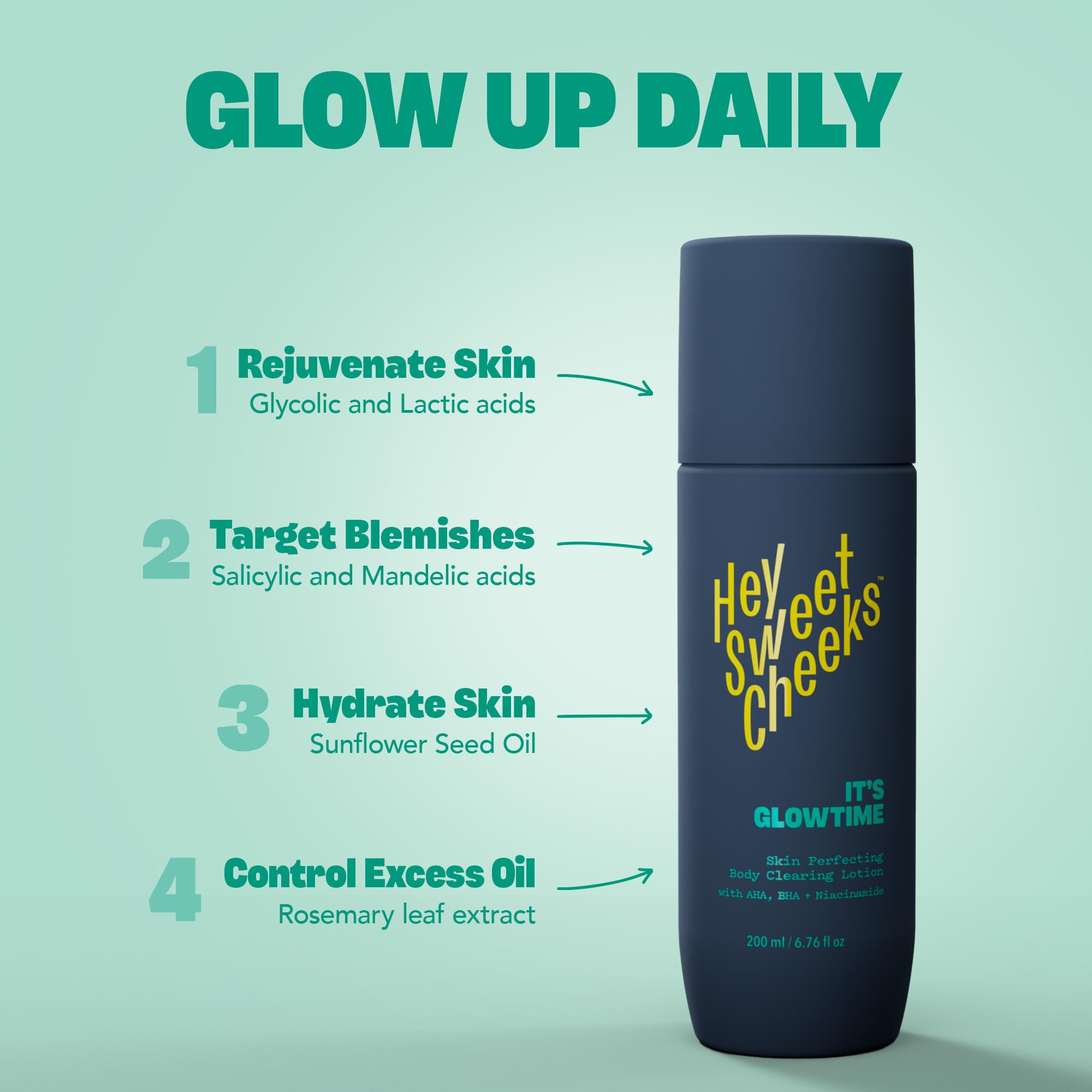 Hey Sweet Cheeks Inner Thigh Brightening helps even skin tone.