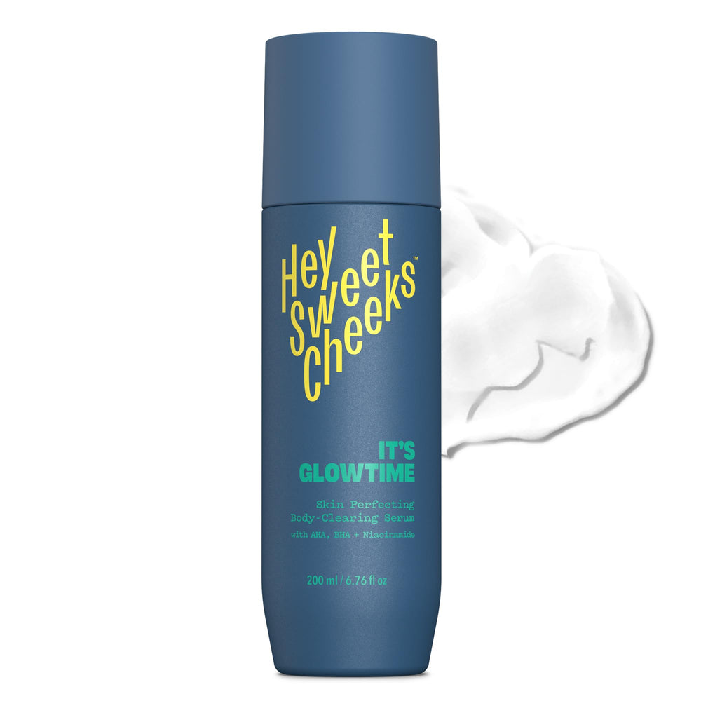 Hey Sweet Cheeks Skin Perfecting Bottle boosts radiance for an even, smooth complexion.