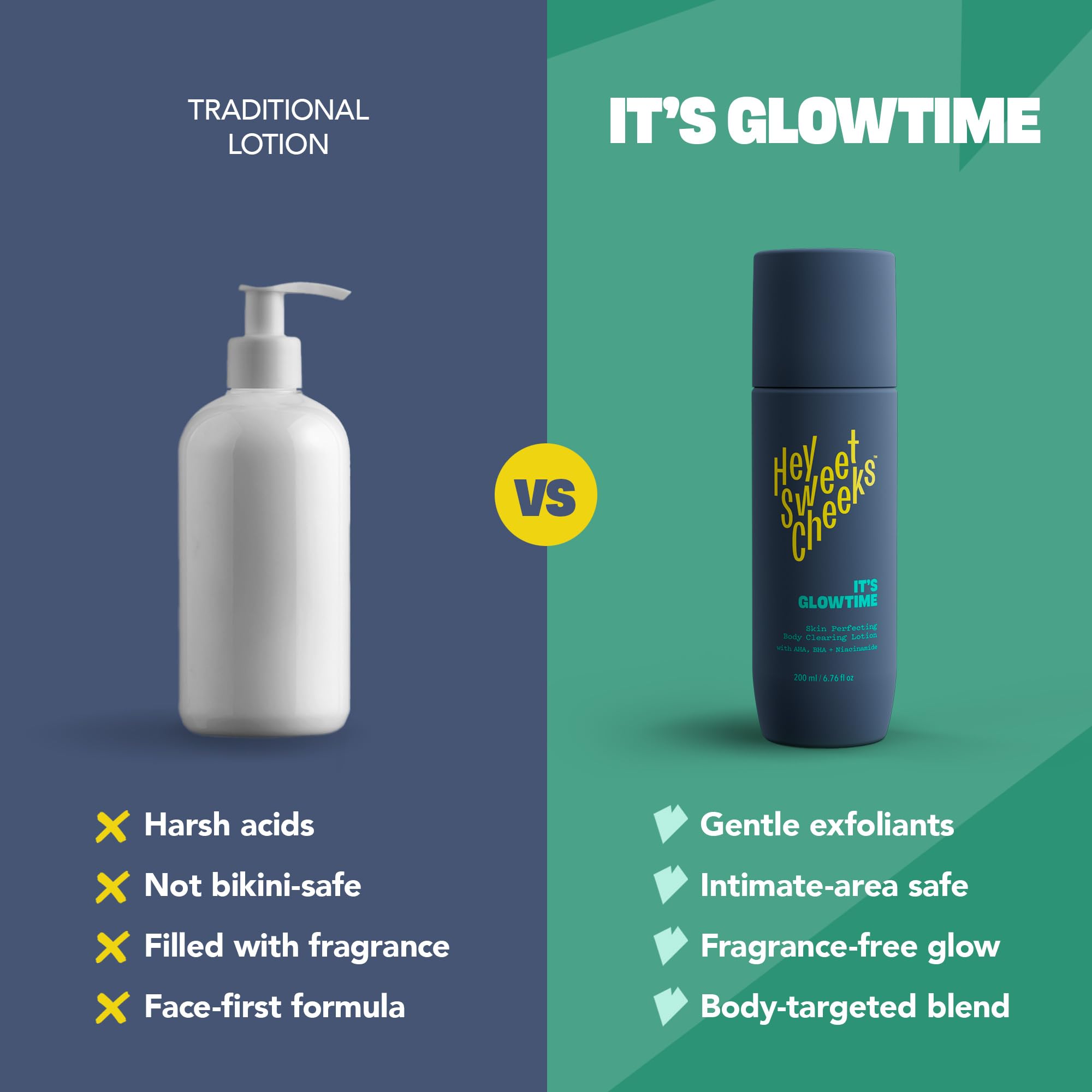 Hey Sweet Cheeks Texture Refinement promotes even pores and smoother skin.