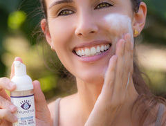 Heyedrate moisturizing oil blend with olive, coconut, and sunflower oils for skin softness.