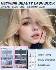 HeyWink lash bond and seal ensures secure, long-lasting hold.