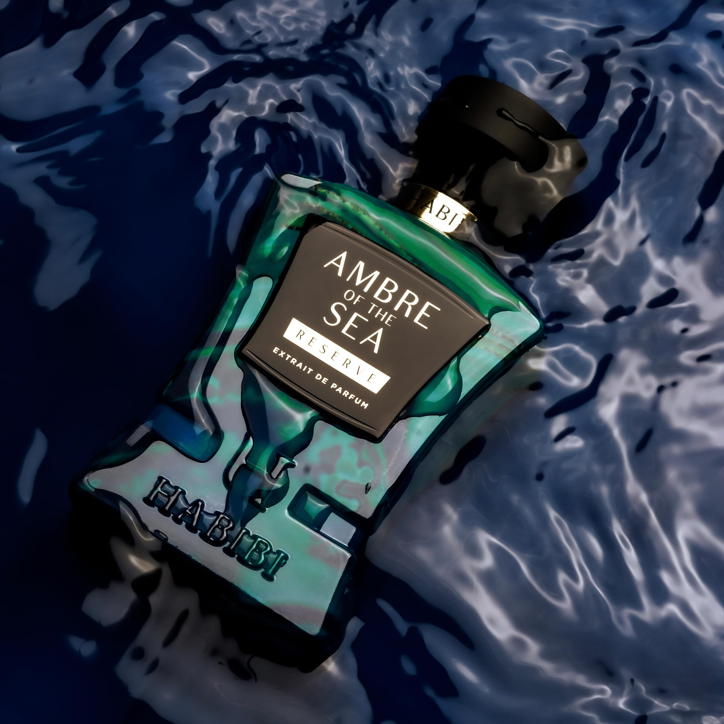 H HABIBI Ambre Of The Sea heart notes of rose and plum add depth.