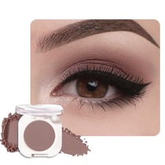 HHLTOH brown taupe single eyeshadow compact for daily neutral looks
