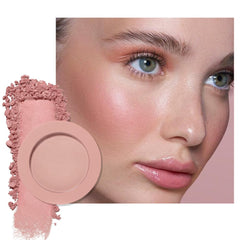 HHLTOH blush palette dusty rose for soft, natural cheek flush.
