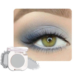 HHLTOH grey single matte eyeshadow compact for precise, crease-free color.
