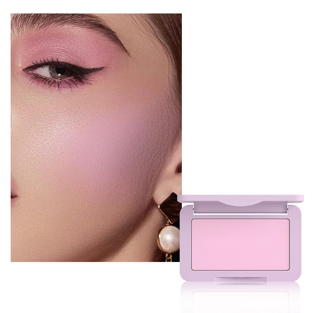 HHLTOH Lavender Purple blush compact for daily wear