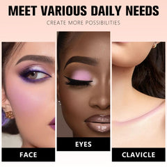 HHLTOH Lavender Purple blush cream texture enables versatility