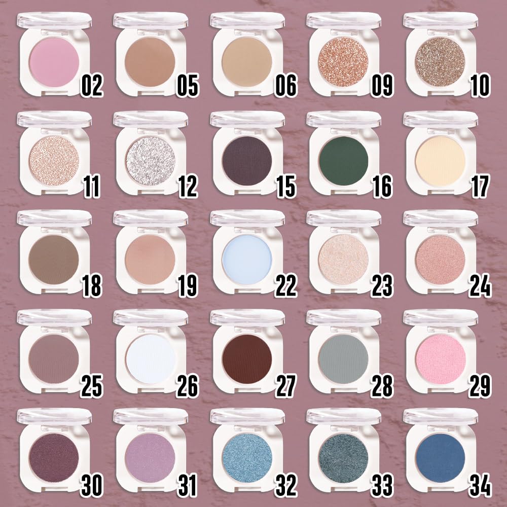 HHLTOH mauve taupe matte eyeshadow packaging shown for travel-friendly use