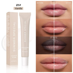 HHLTOH natural tint and gloss on butter lip balm for everyday wear.